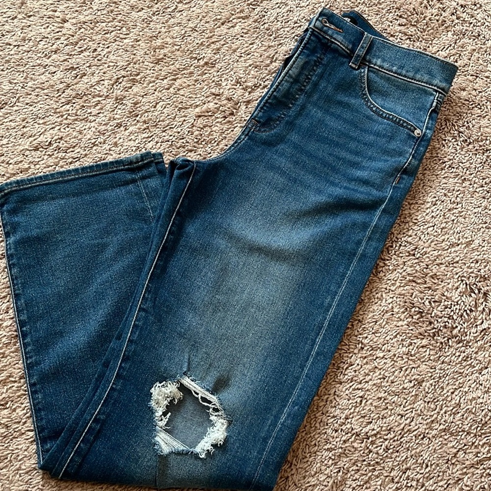 Express Jeans - Modern Straight - Super High Rise - 6R